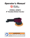 Chicago Pneumatic CP9534 Инструкция по эксплуатации