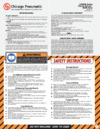 Chicago Pneumatic CP0456-LESAR Инструкция по эксплуатации