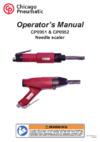 Chicago Pneumatic CP0951 Инструкция по эксплуатации