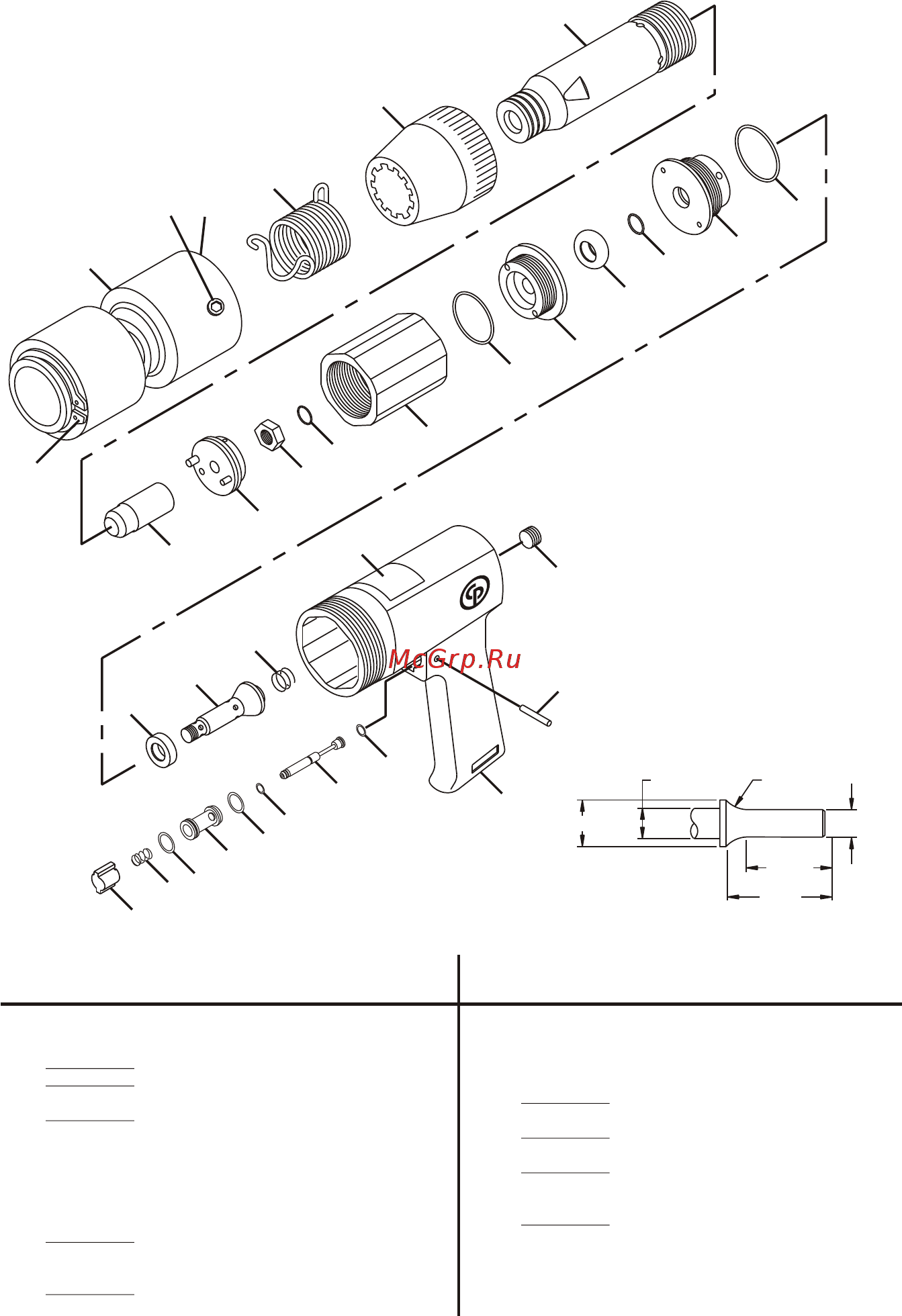 Chicago Pneumatic CP7110 Kit [3/34] Page 3