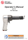 Chicago Pneumatic CP717 Инструкция по эксплуатации