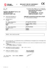 Chicago Pneumatic CP7901 Сертификат 
