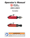 Chicago Pneumatic CP873 Инструкция по эксплуатации