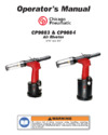 Chicago Pneumatic CP9883 Инструкция по эксплуатации