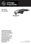 Chicago Pneumatic CP8210 Сертификат 