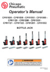 Chicago Pneumatic CP81201 Инструкция по эксплуатации