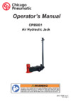 Chicago Pneumatic CP85031 Инструкция по эксплуатации