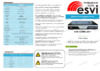 ESVI EVD-6208NLSX-1 Паспорт устройства