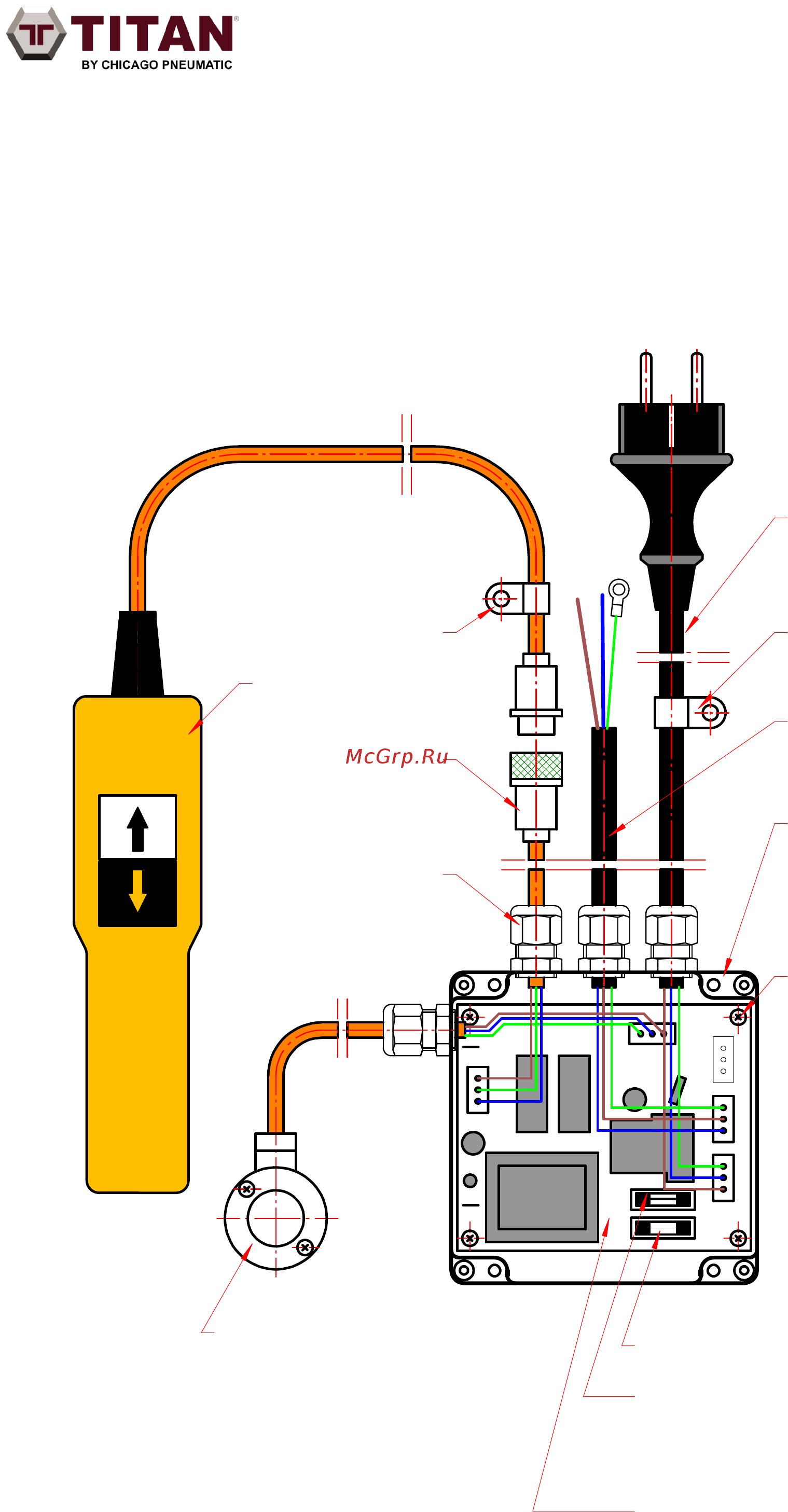 Chicago Pneumatic EXE-MINI-110SF1 [6/9] Exe mini electric box
