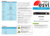ESVI NVR-9809U Паспорт устройства