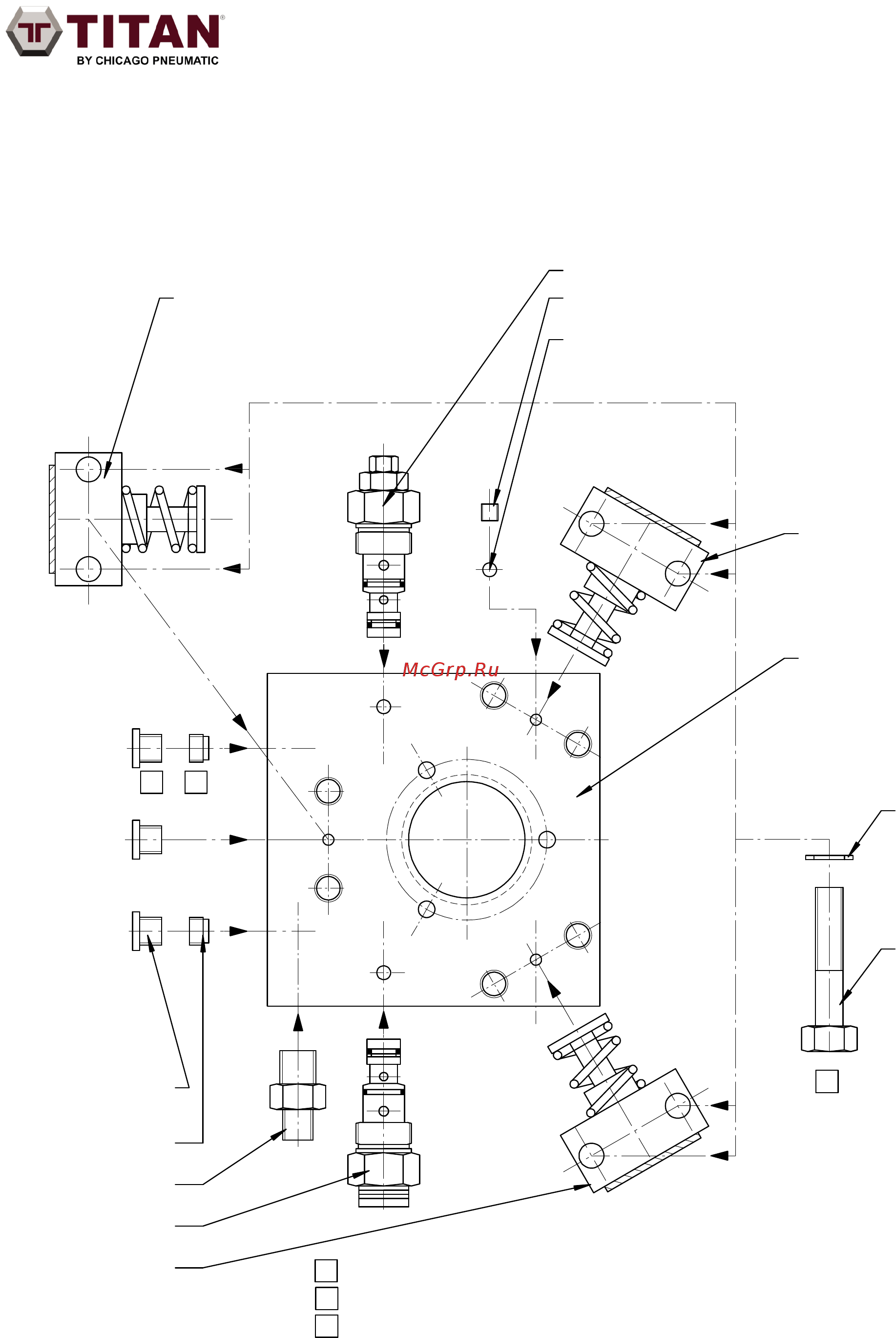 Chicago Pneumatic EXAMAX-FF1 [4/6] Exa max piston pump view a