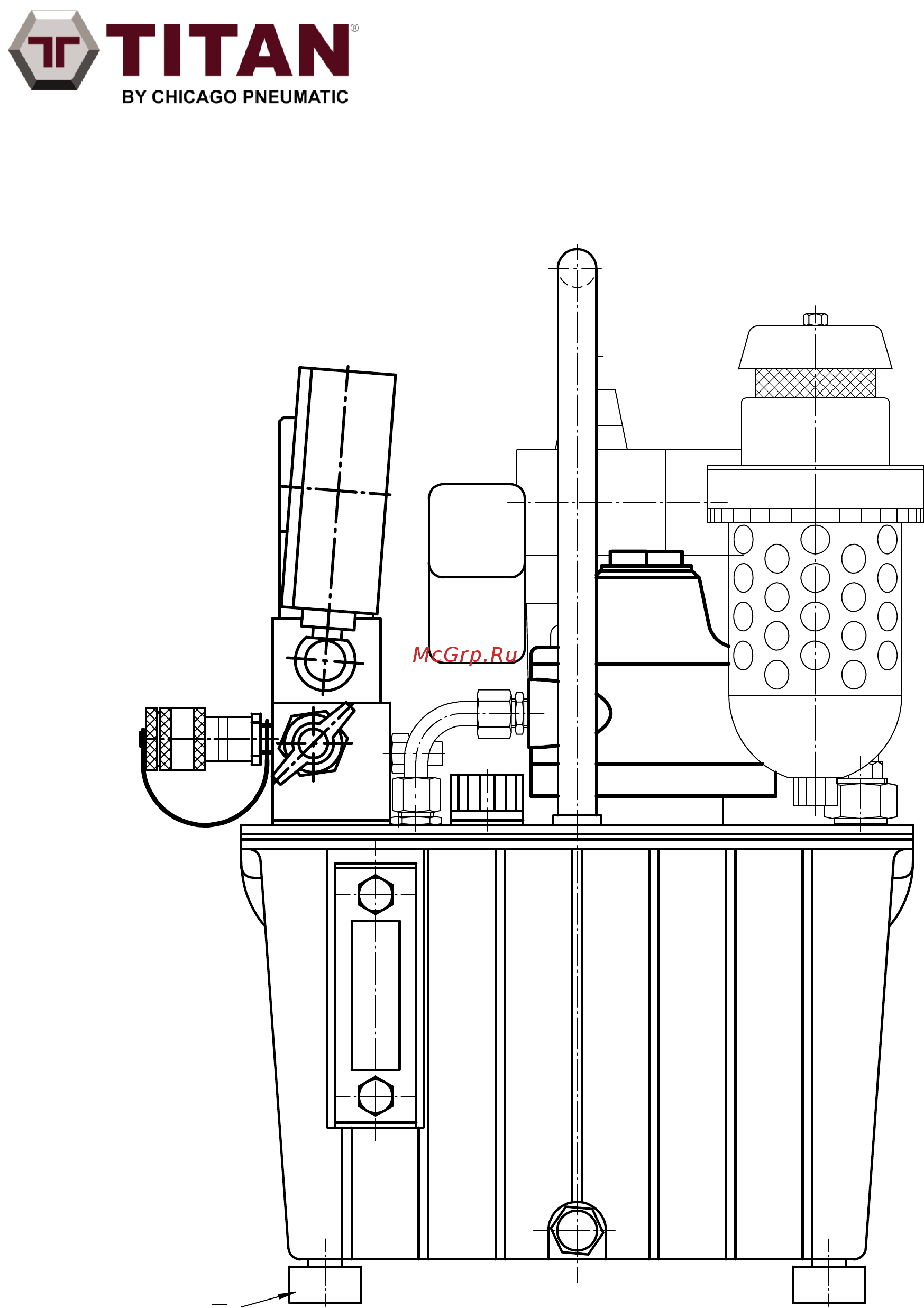 Chicago Pneumatic EXAMINI-SF1 Схема онлайн