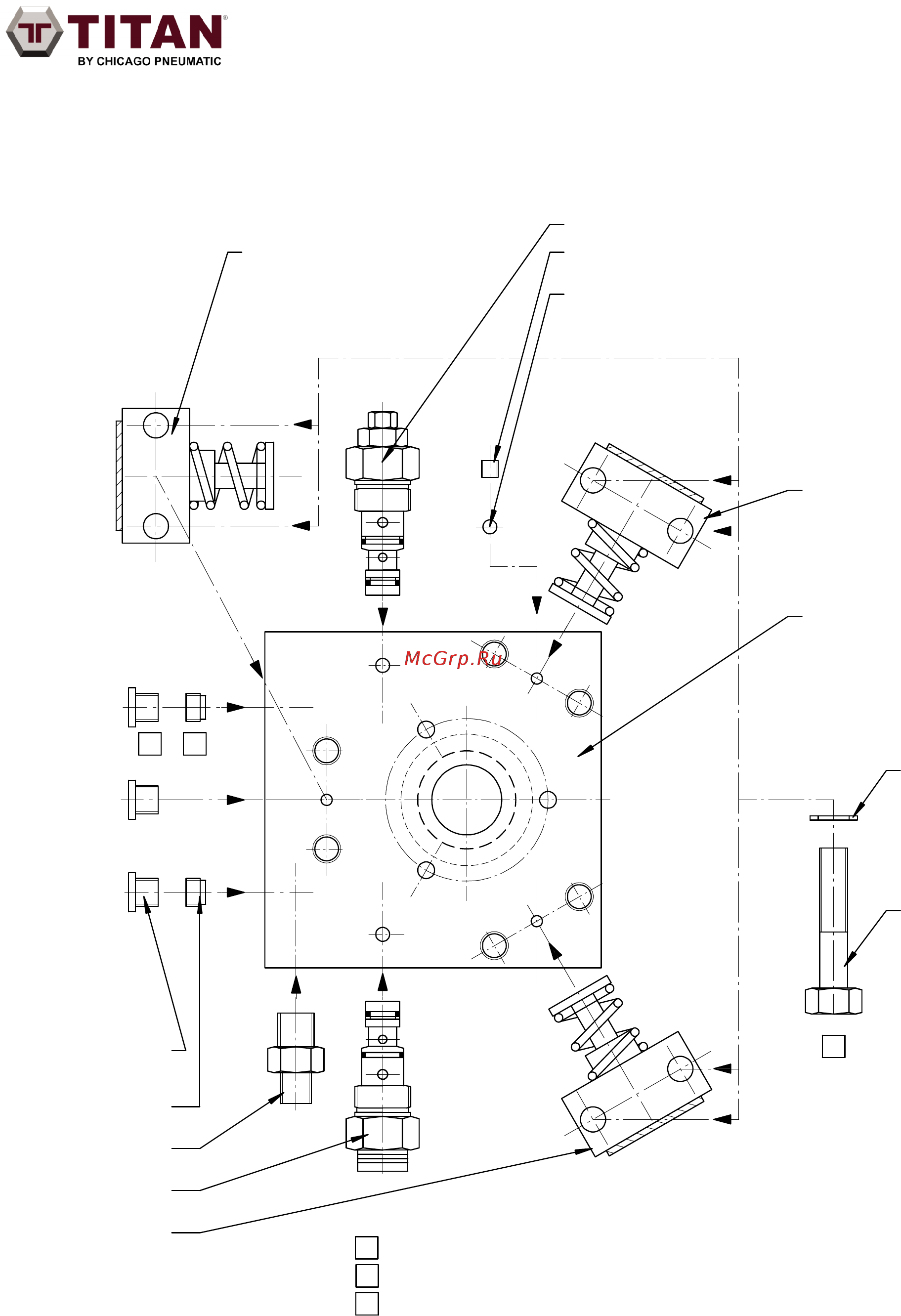 Chicago Pneumatic EXAMINI-SF1 [4/6] Exa mini piston pump view a