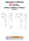 Chicago Pneumatic CP9913 balancer 2.0-3.0kg 4.4-6.6lb Инструкция по эксплуатации