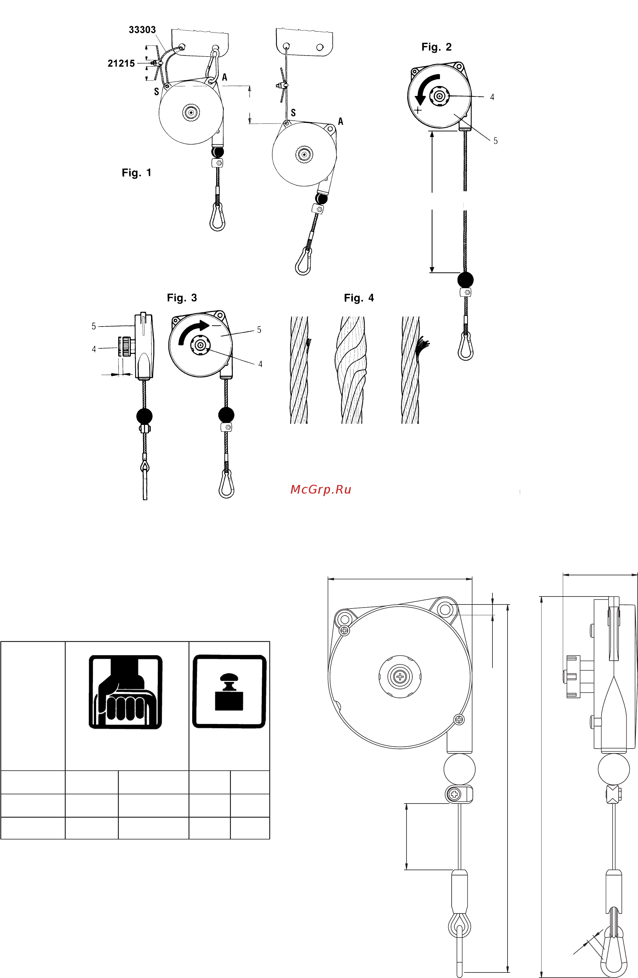 Chicago Pneumatic CP9911 balancer 0.4-1.0kg 0.8-2.2lb Инструкция по эксплуатации онлайн [3/16] 323636