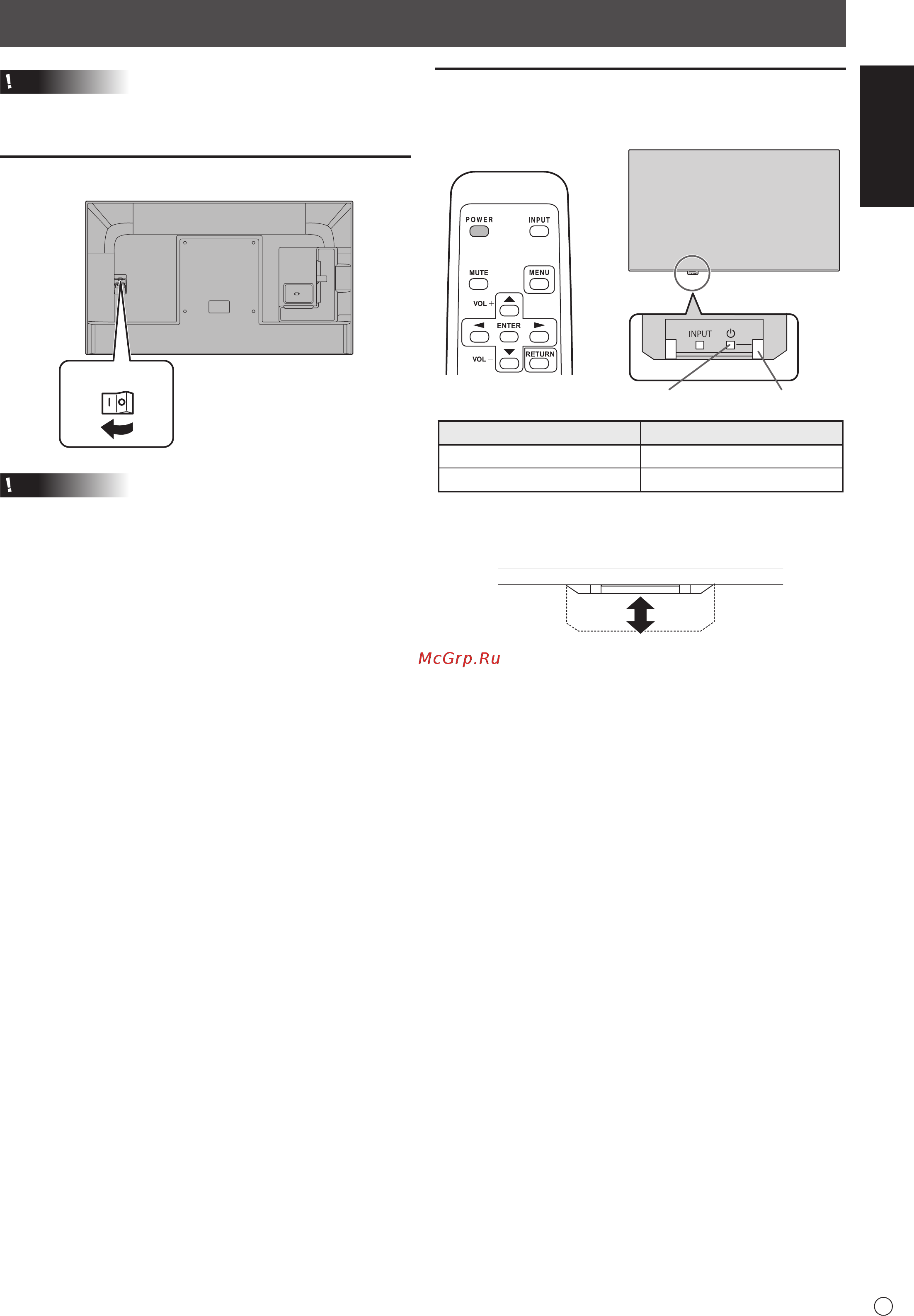 Sharp PN-H701 [9/44] Turning power on off