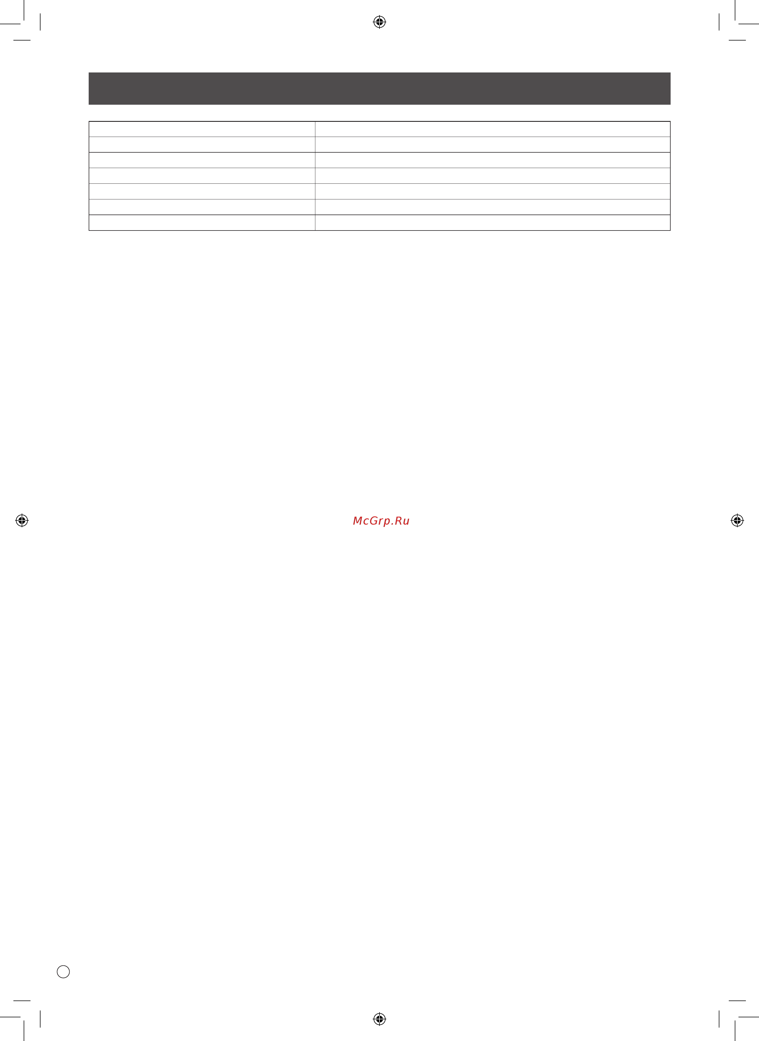 Sharp PN-50TC1 [10/56] Specifications