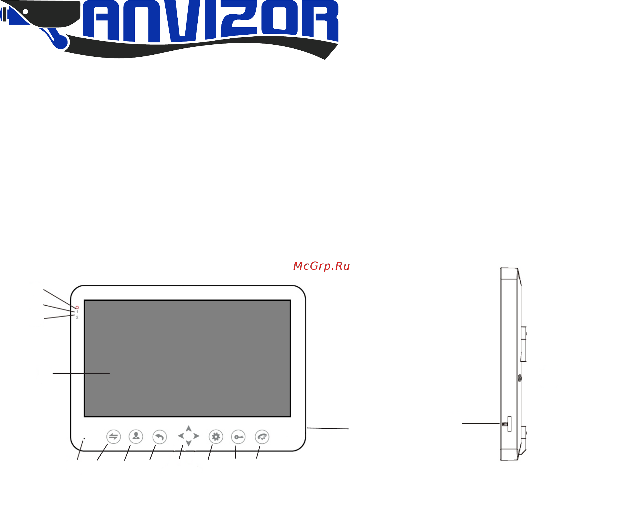 Anvizor AND-110MD Leo [3/17] Внешний вид