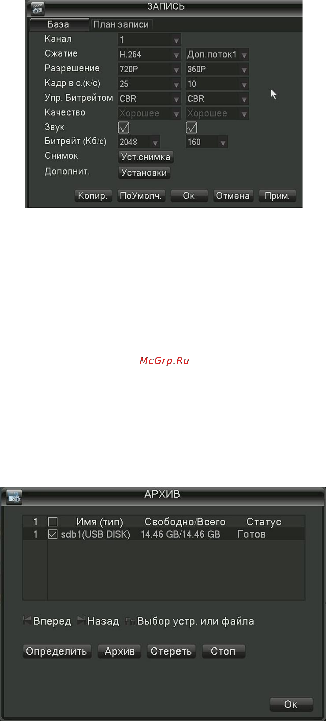 AltCam DVR1613 [13/26] Архив