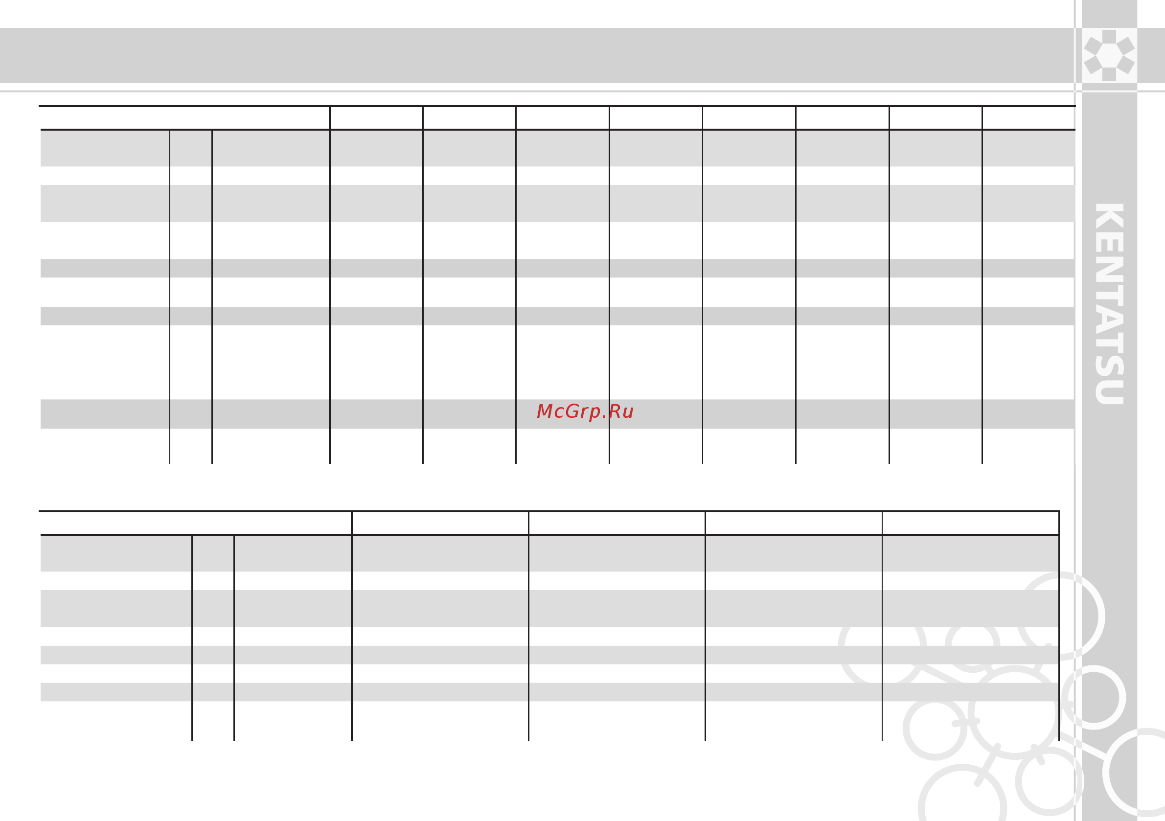Kentatsu KMGM20HZAN1 [37/40] Технические характеристики