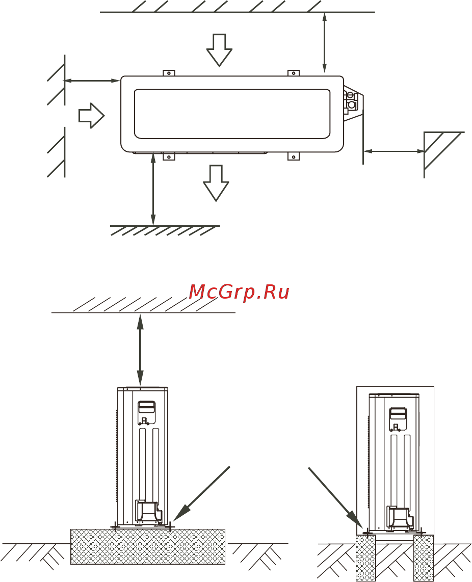 Kentatsu KHHA35CFAN1 [13/20] Расположение блока