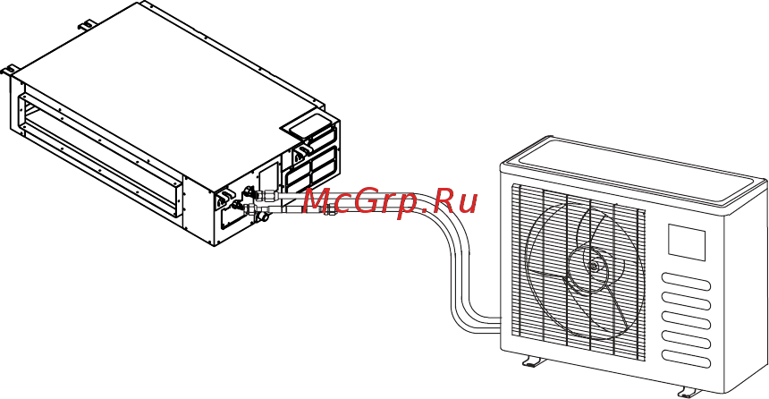 Kentatsu KHHA35CFAN1 [18/20] Соединительная схема