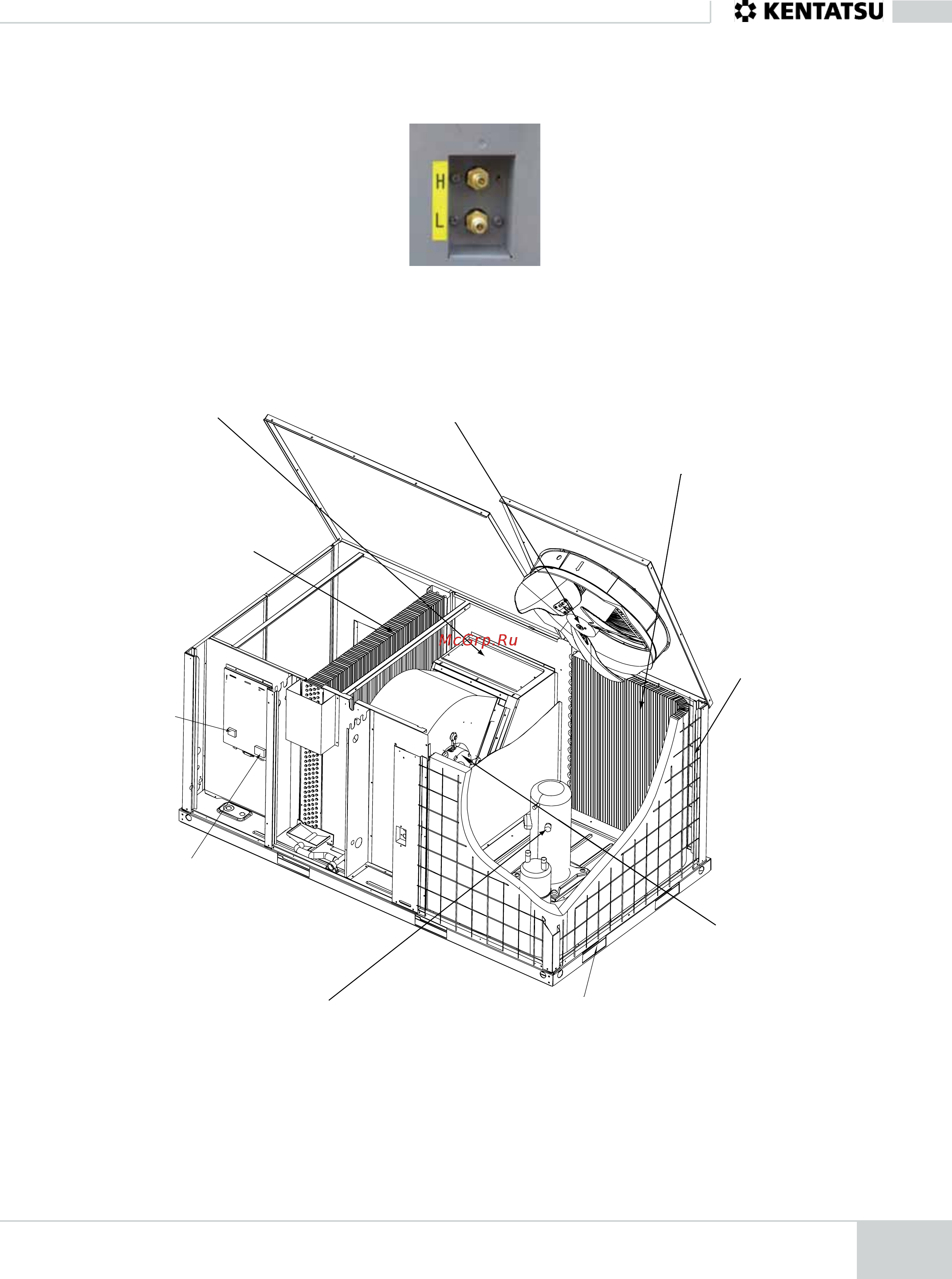 Kentatsu KRFM600C(H)FAN3 [7/80] Крышный кондиционер