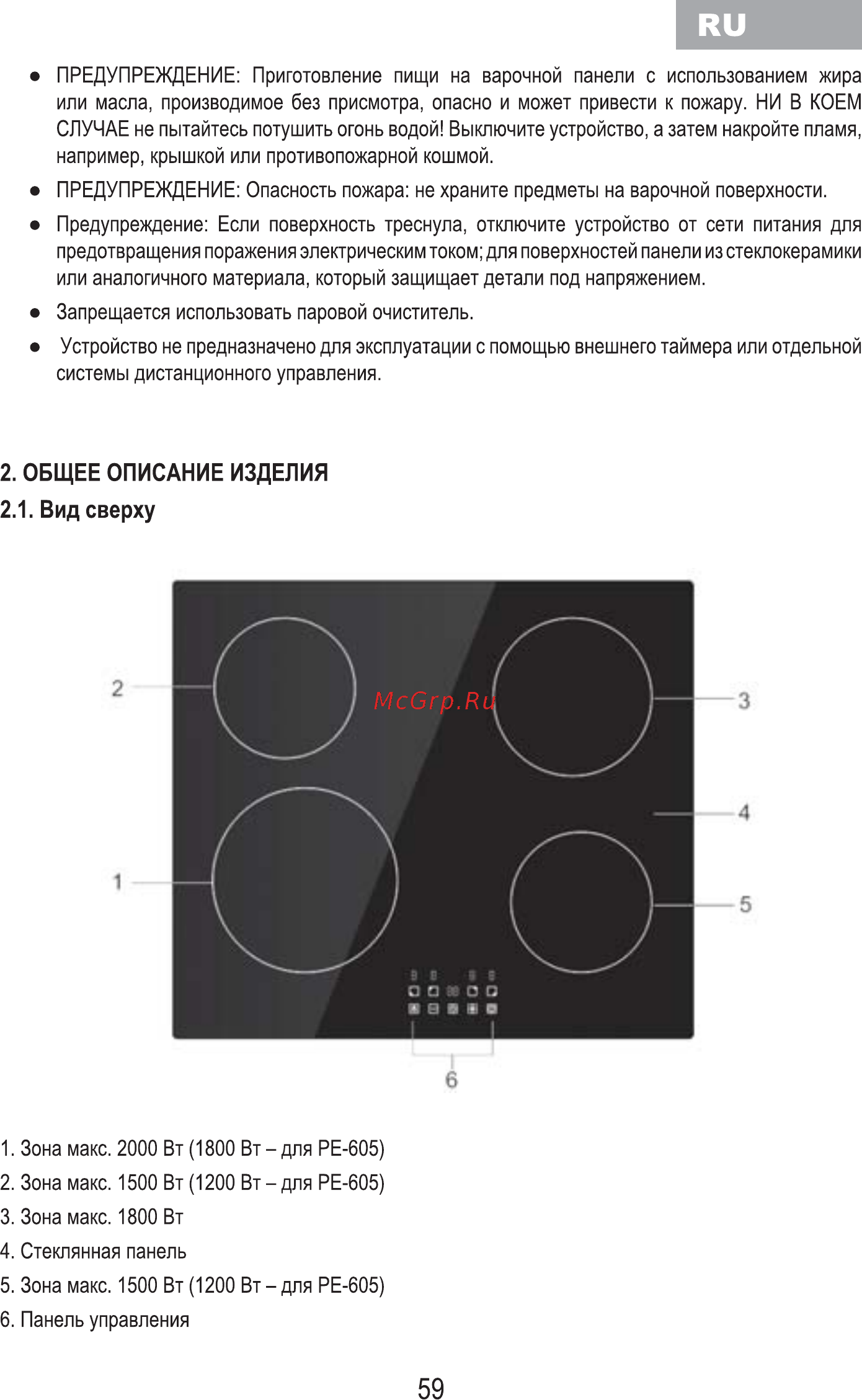 MBS PI-605 [61/84] Общее описание изделия
