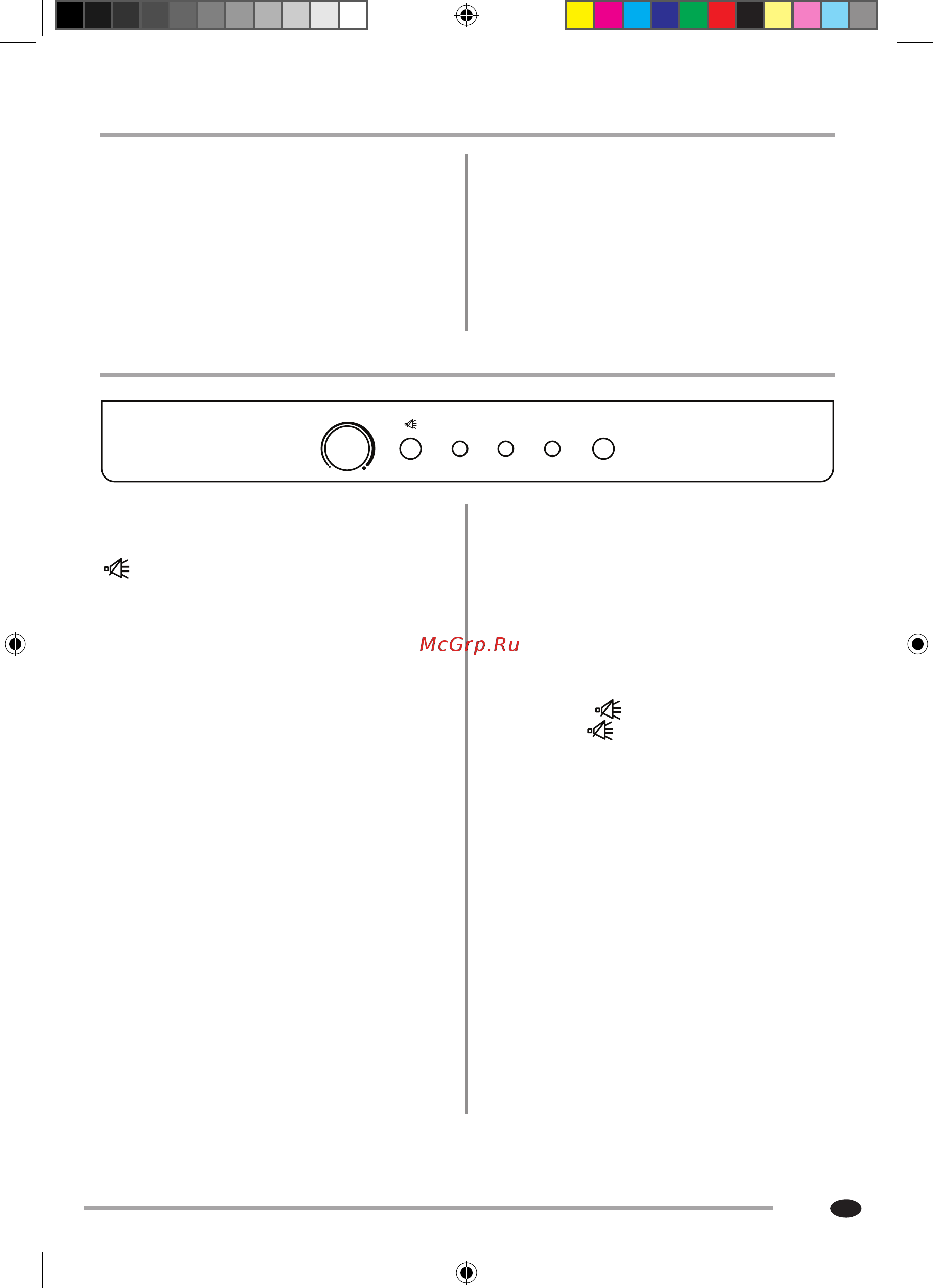 Zanussi ZFP 18200 WA [15/52] Control panel