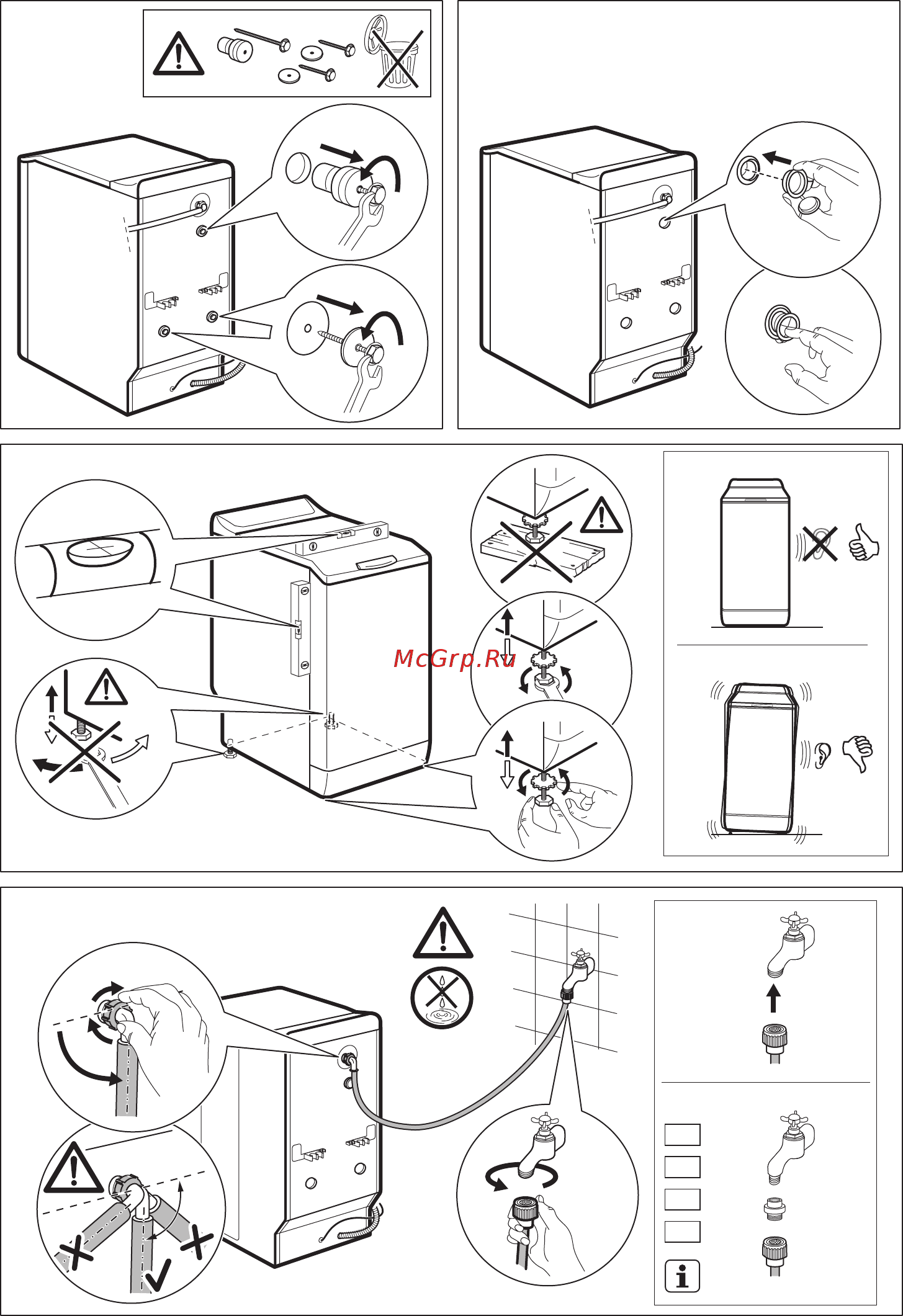 Zanussi ZWQ 6121 Инструкция по эксплуатации онлайн [3/4] 325049