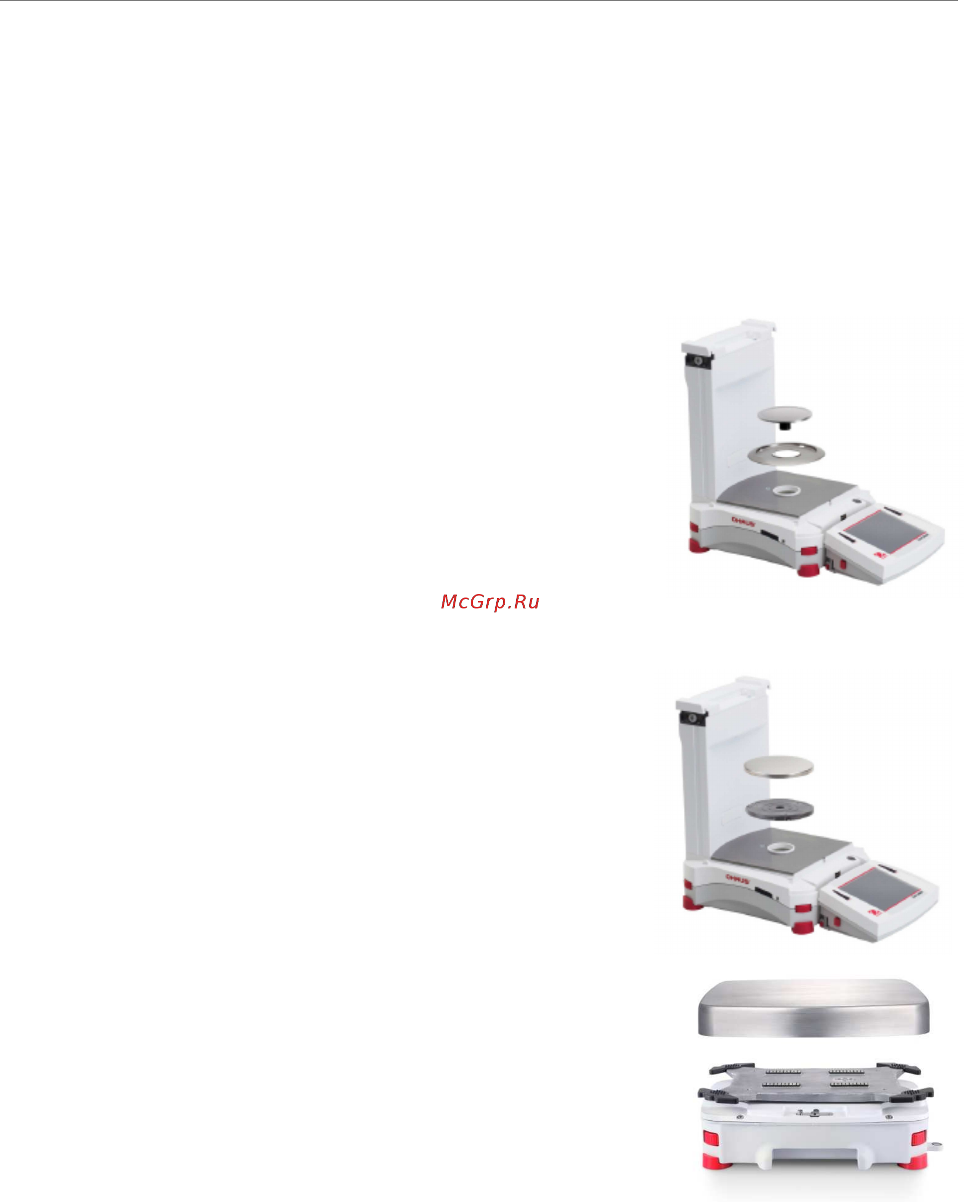 OHAUS Explorer EX12001 [9/152] Ex12001 ex24001 ex35001