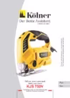 Kolner KJS 750V Инструкция по эксплуатации