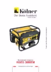 Kolner КGEG 3000EM Инструкция по эксплуатации