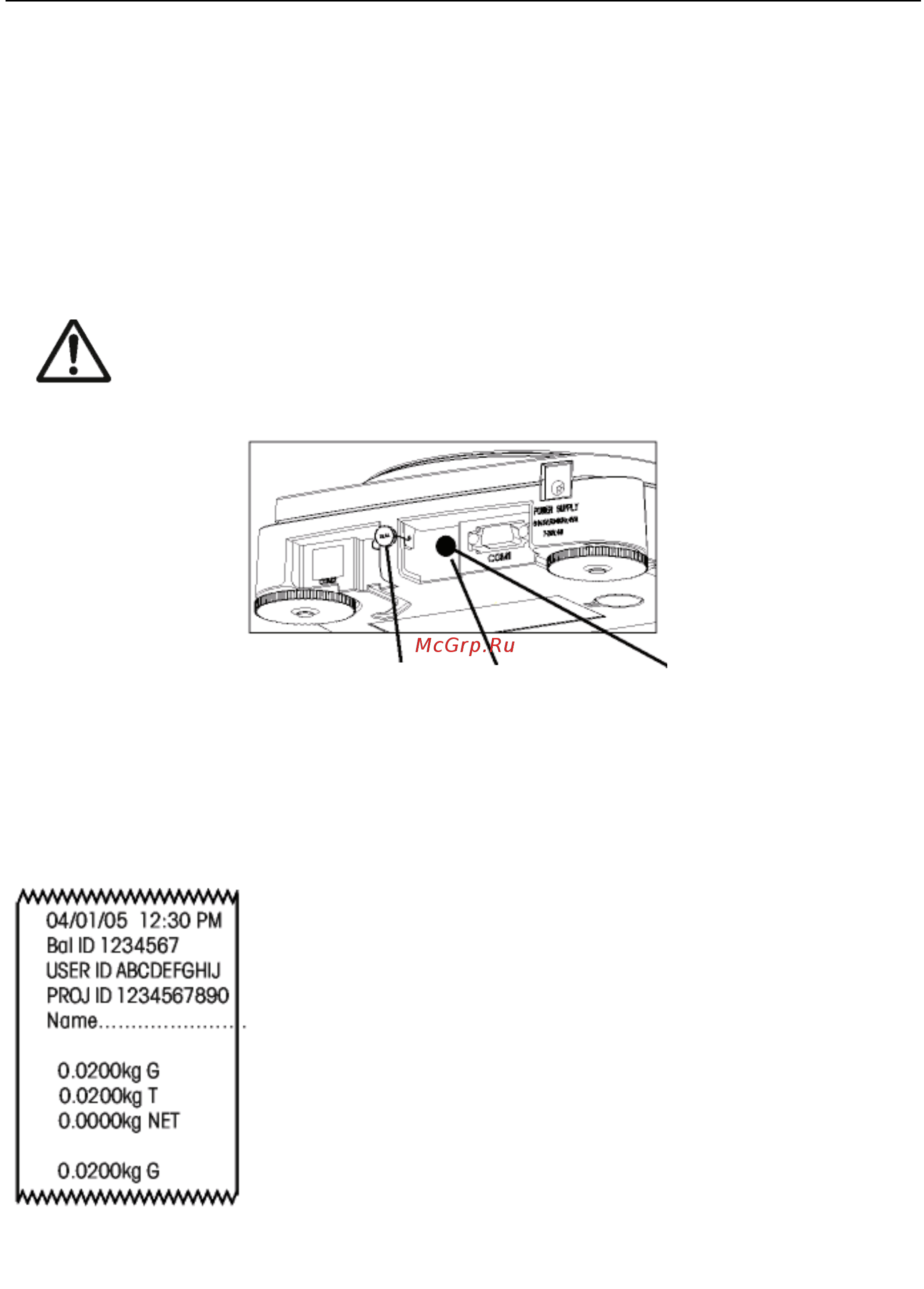 OHAUS Adventurer Pro AV412 [39/55] Вывод данных на печать