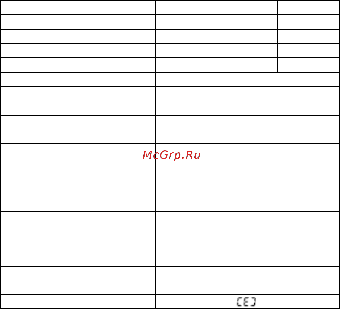 OHAUS CL201 [4/4] Технические характеристики