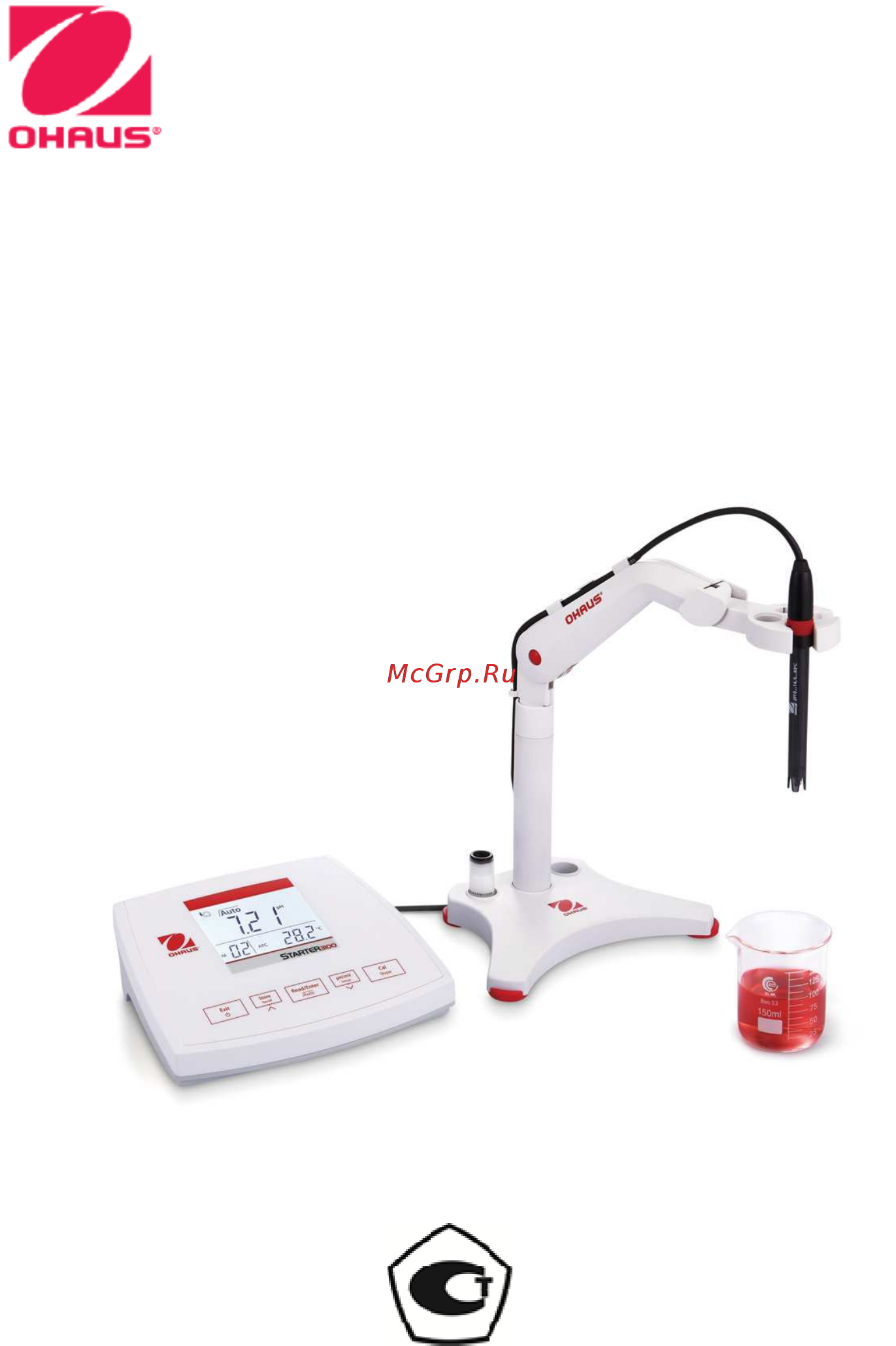 OHAUS ST3100-F Руководство по эксплуатации онлайн