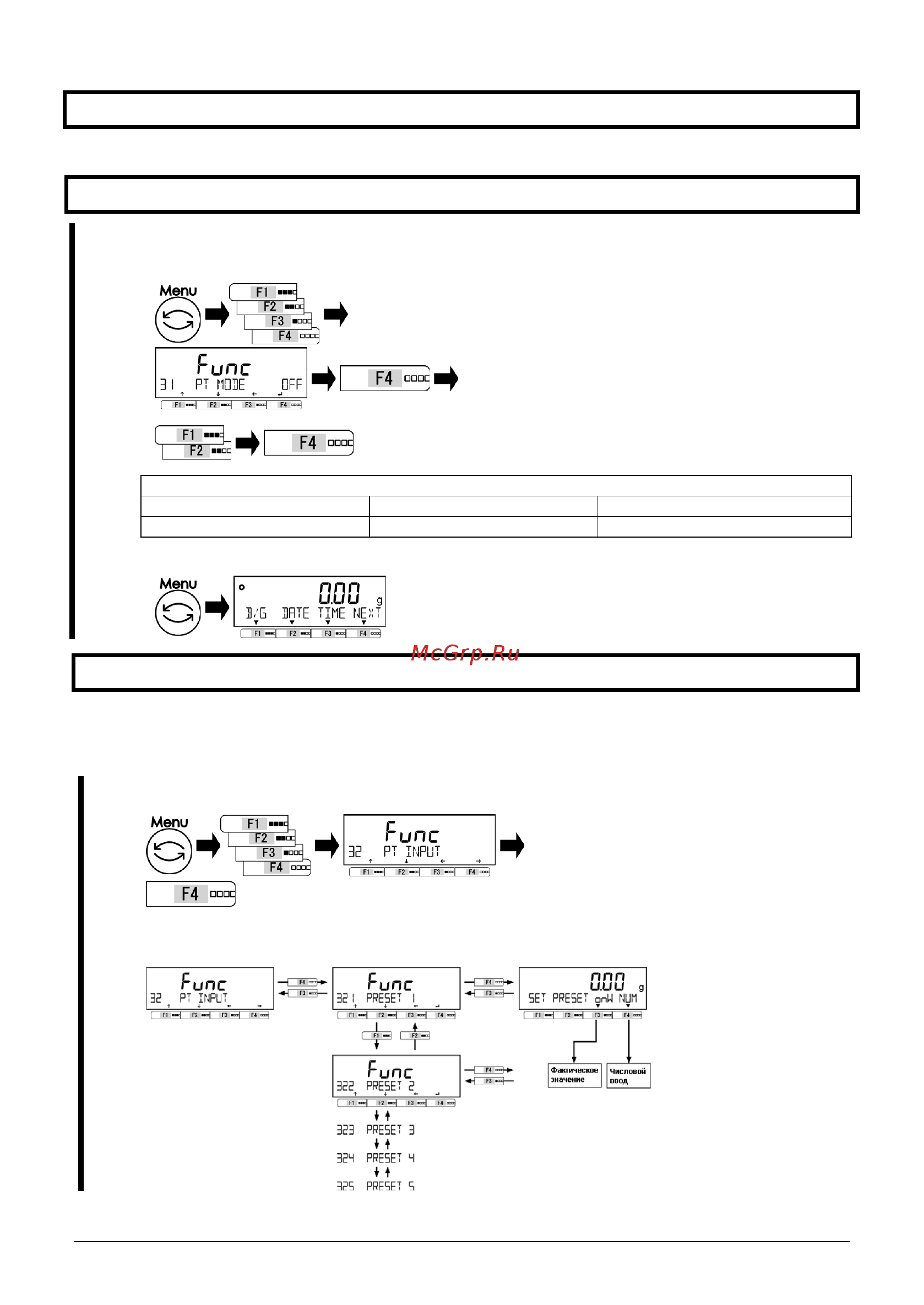 ViBRA ALE 1203R [61/128] 2 предустановка тары