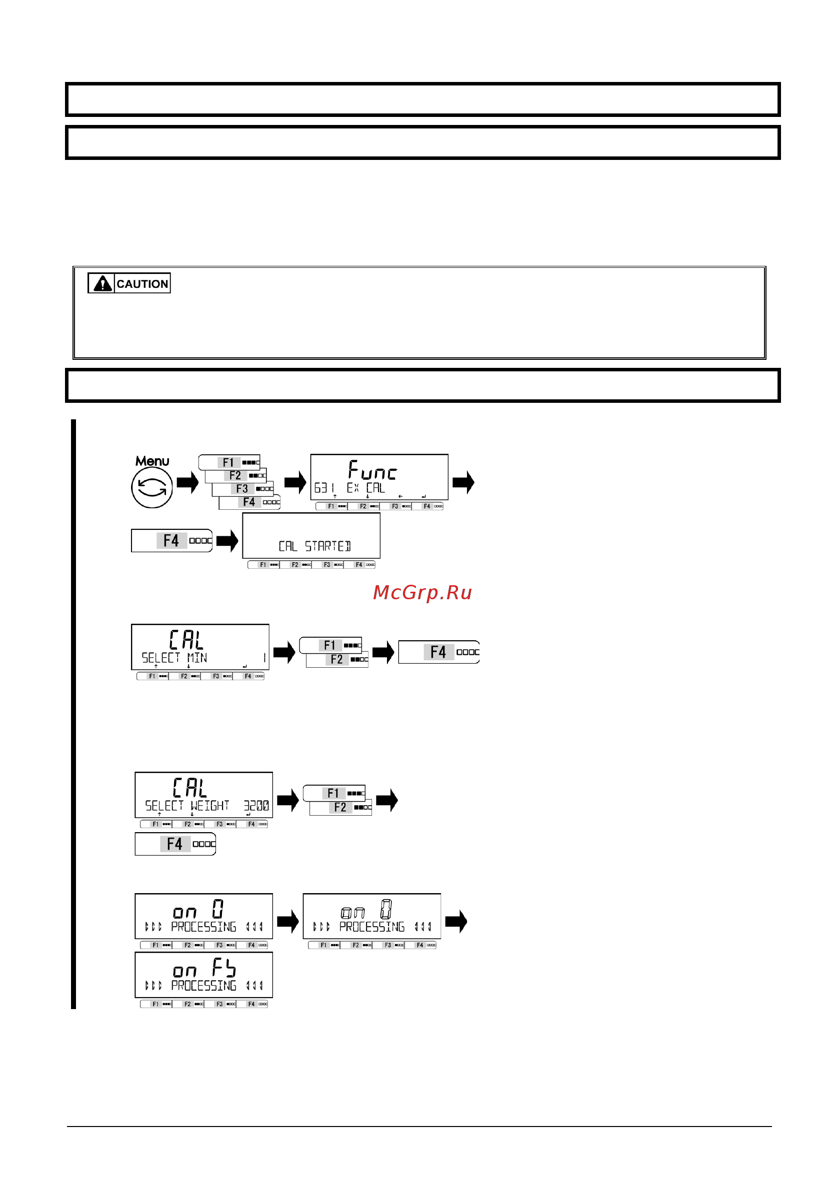 ViBRA ALE 15001R [87/128] 4 1 1 калибровка диапазона внешней гирей