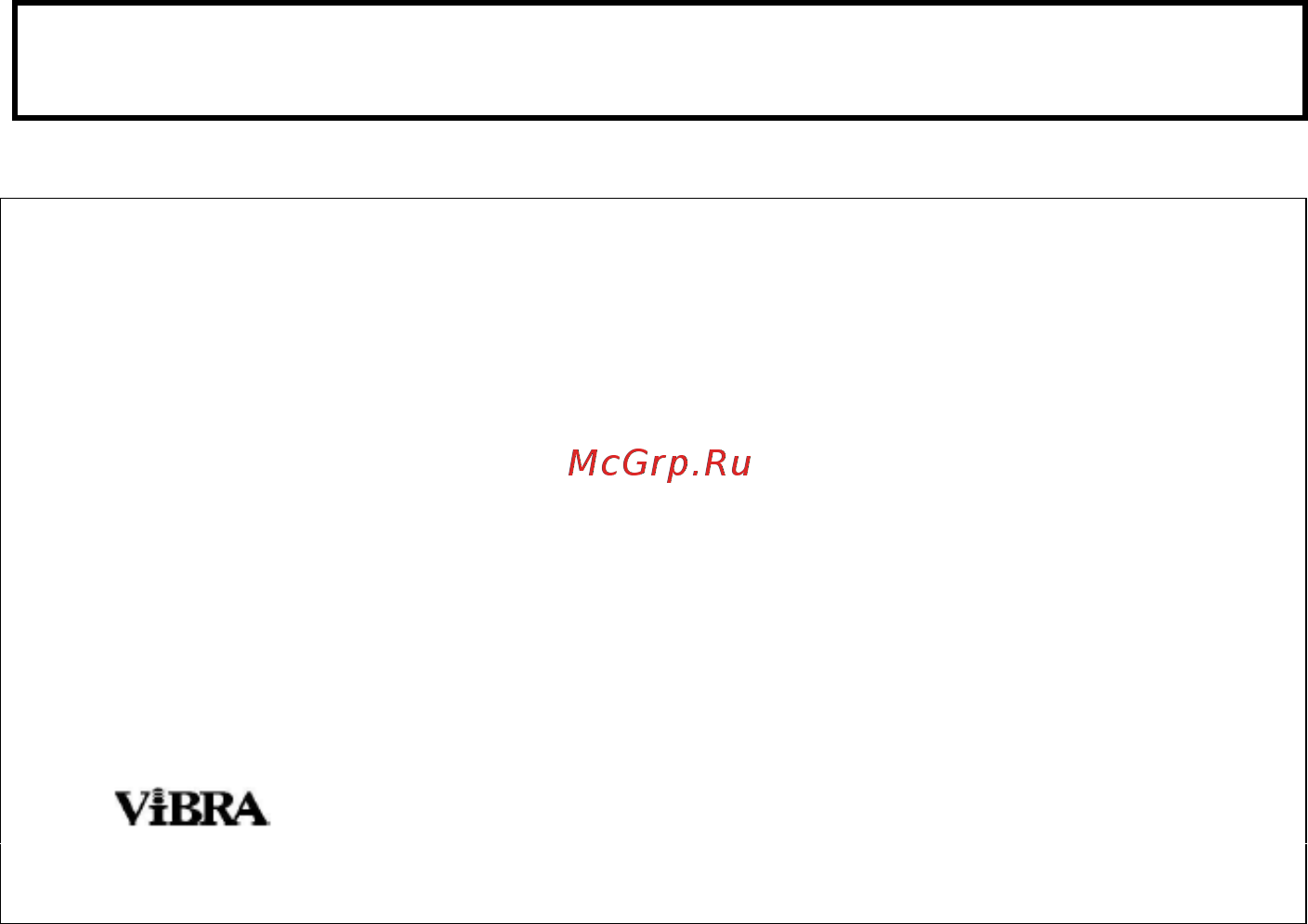 ViBRA FS 30K0.1G-i02 [4/28] Инструкции