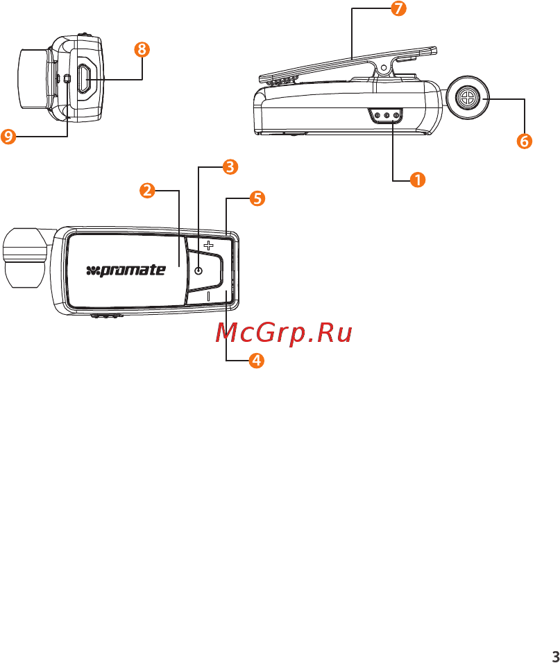 Promate reTrax [4/12] Страница 4
