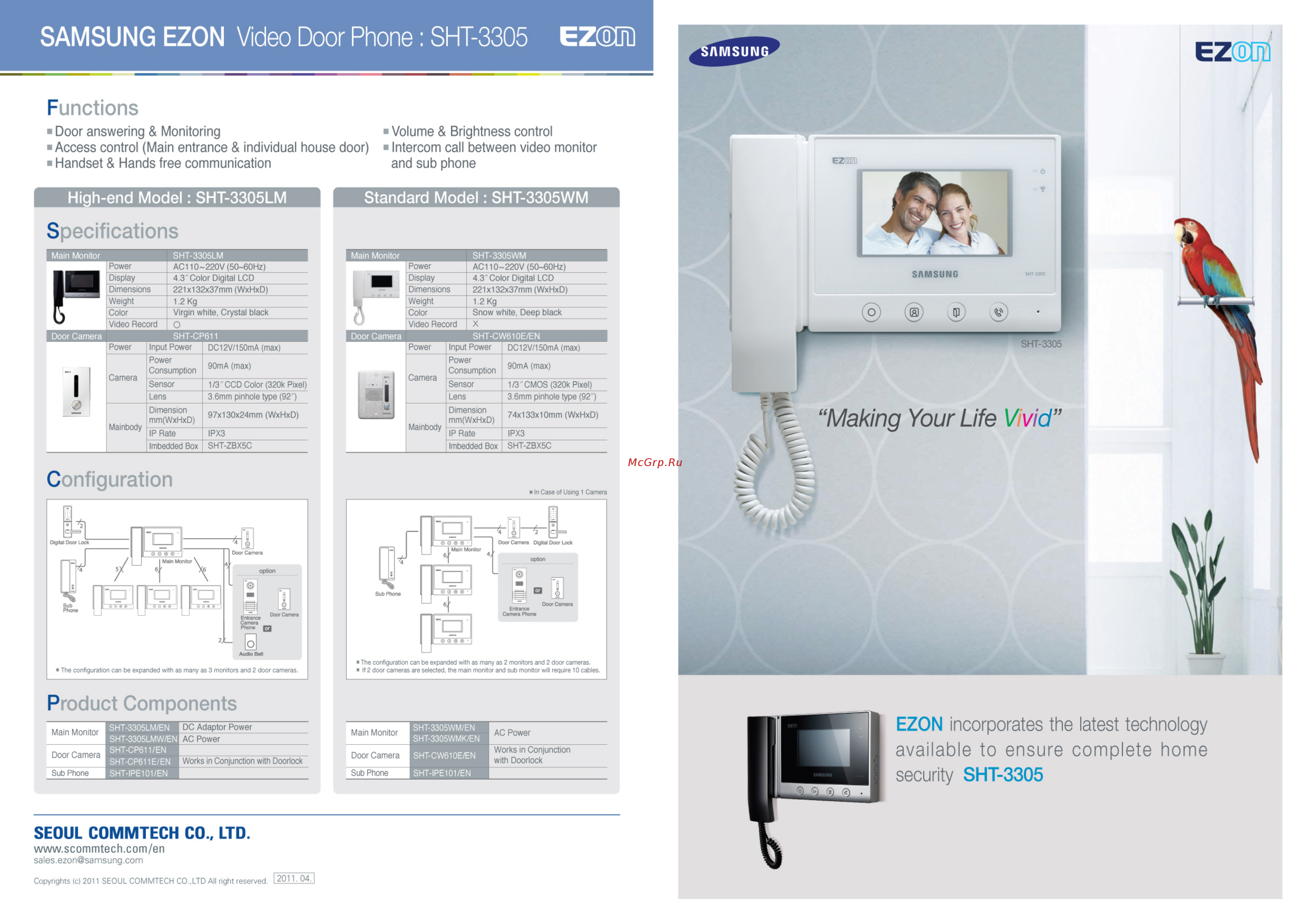 Samsung SHT-3305WMK/EN Инструкция по эксплуатации онлайн