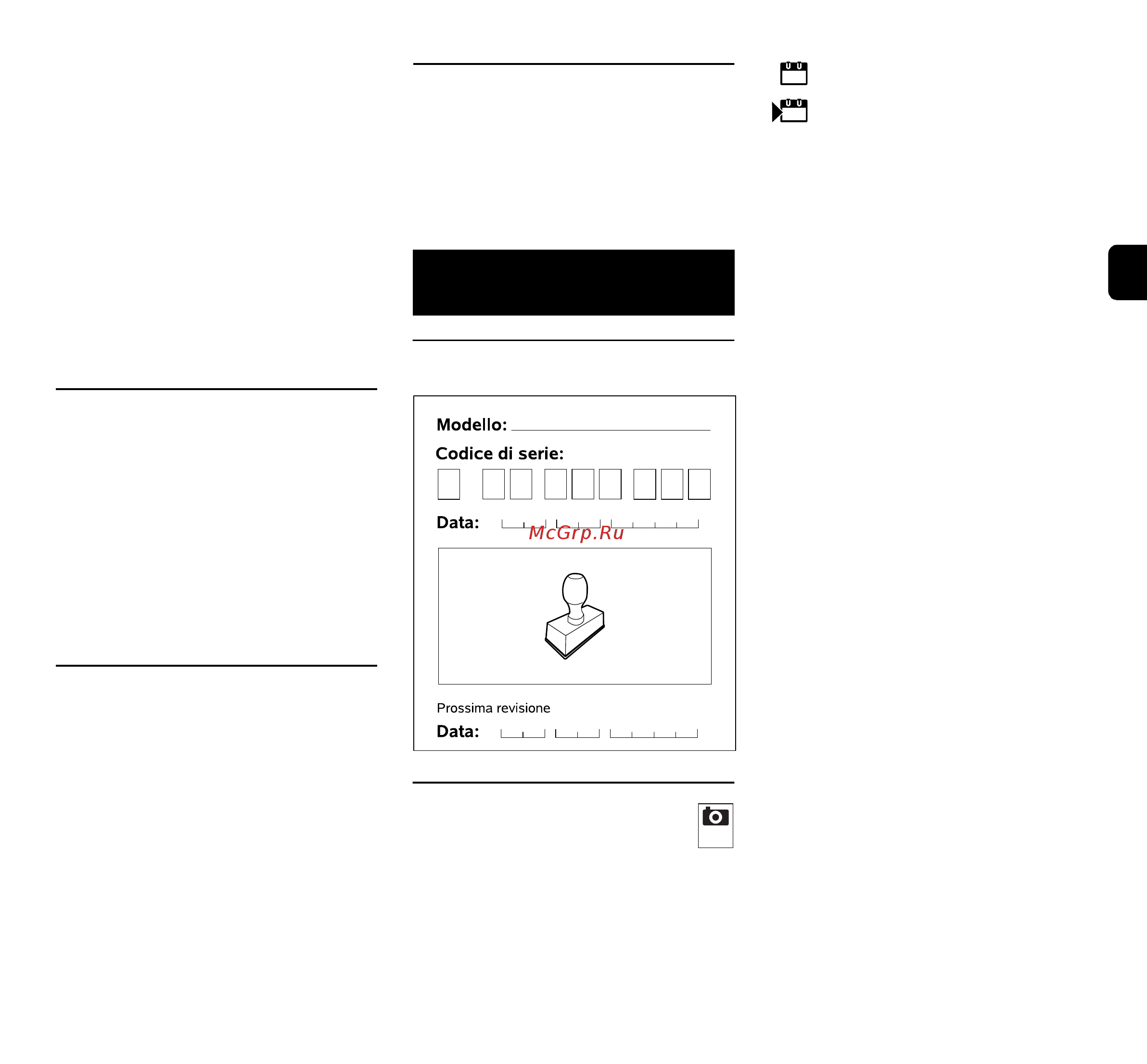Viking MB 443 [95/263] Programma assistenza tecnica