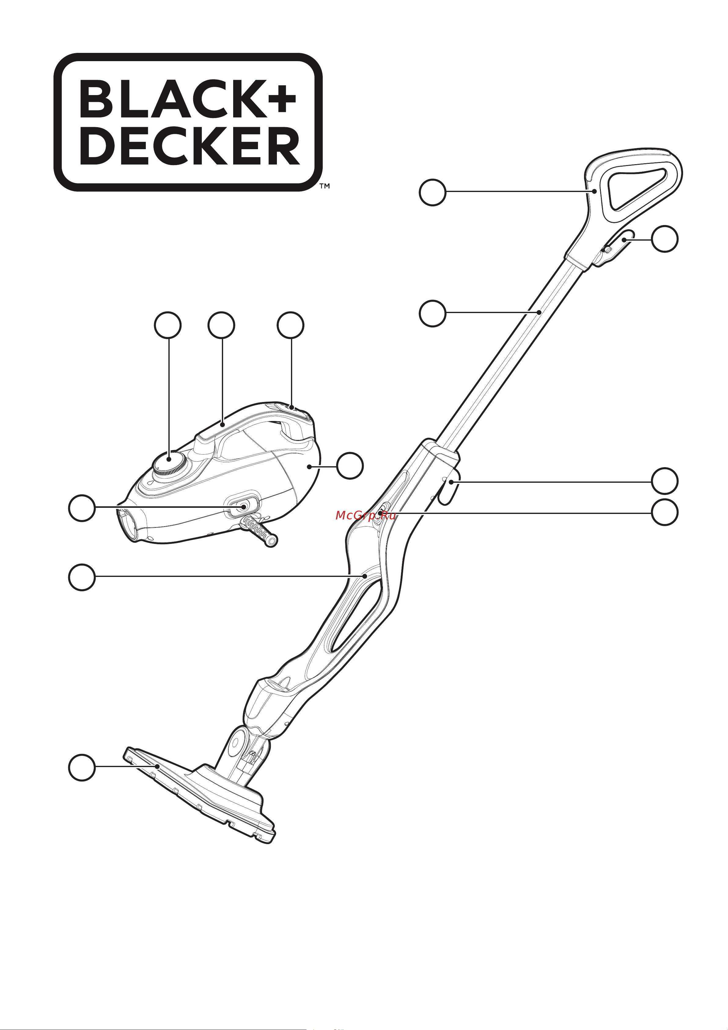 Black & Decker FSMH13101SM-QS Инструкция по эксплуатации онлайн