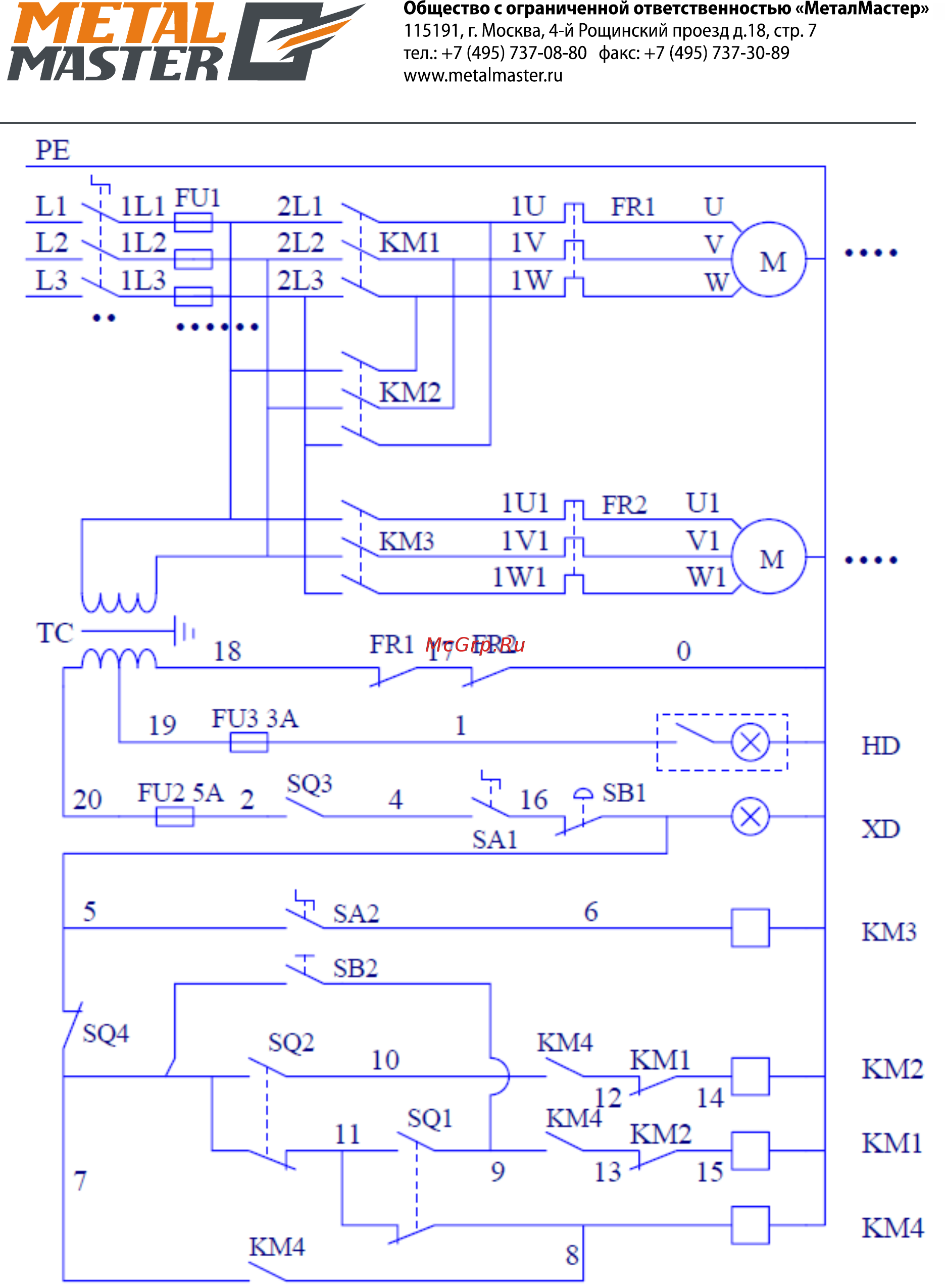 Metalmaster Z46100 Инструкция по эксплуатации онлайн [13/90] 336838