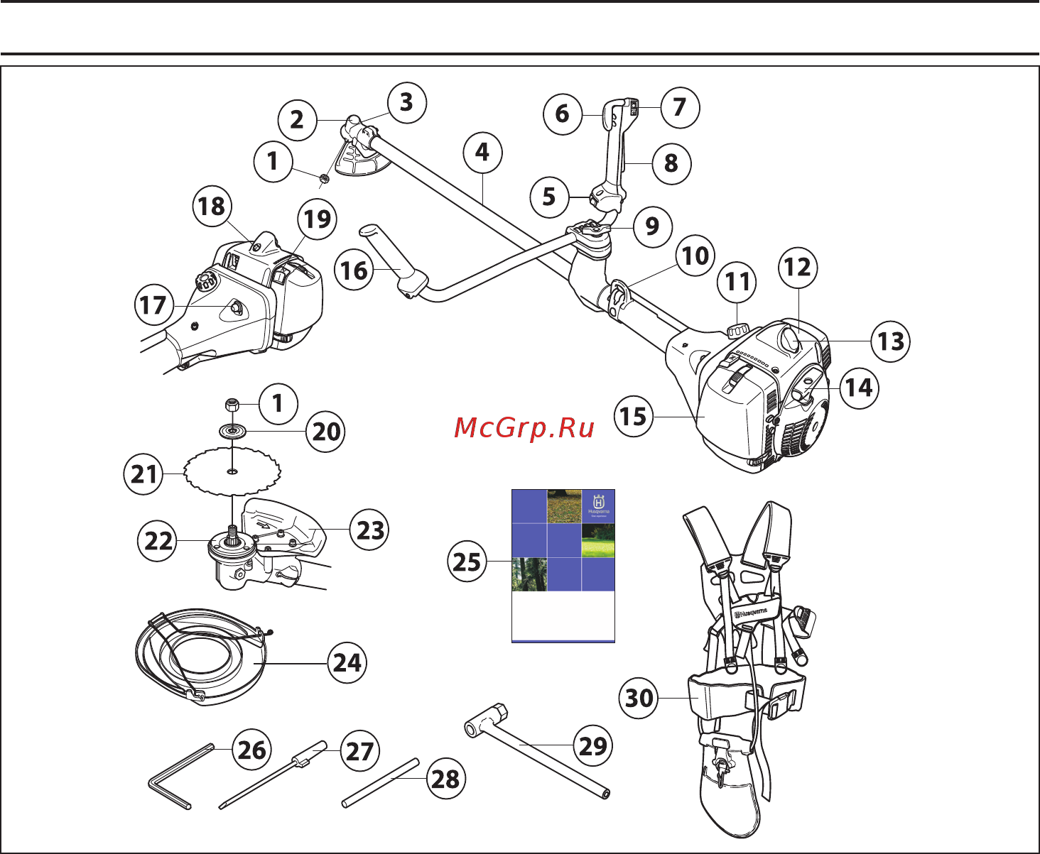 Husqvarna 555FX (9666291-01) Инструкция по эксплуатации онлайн [6/52] 326182