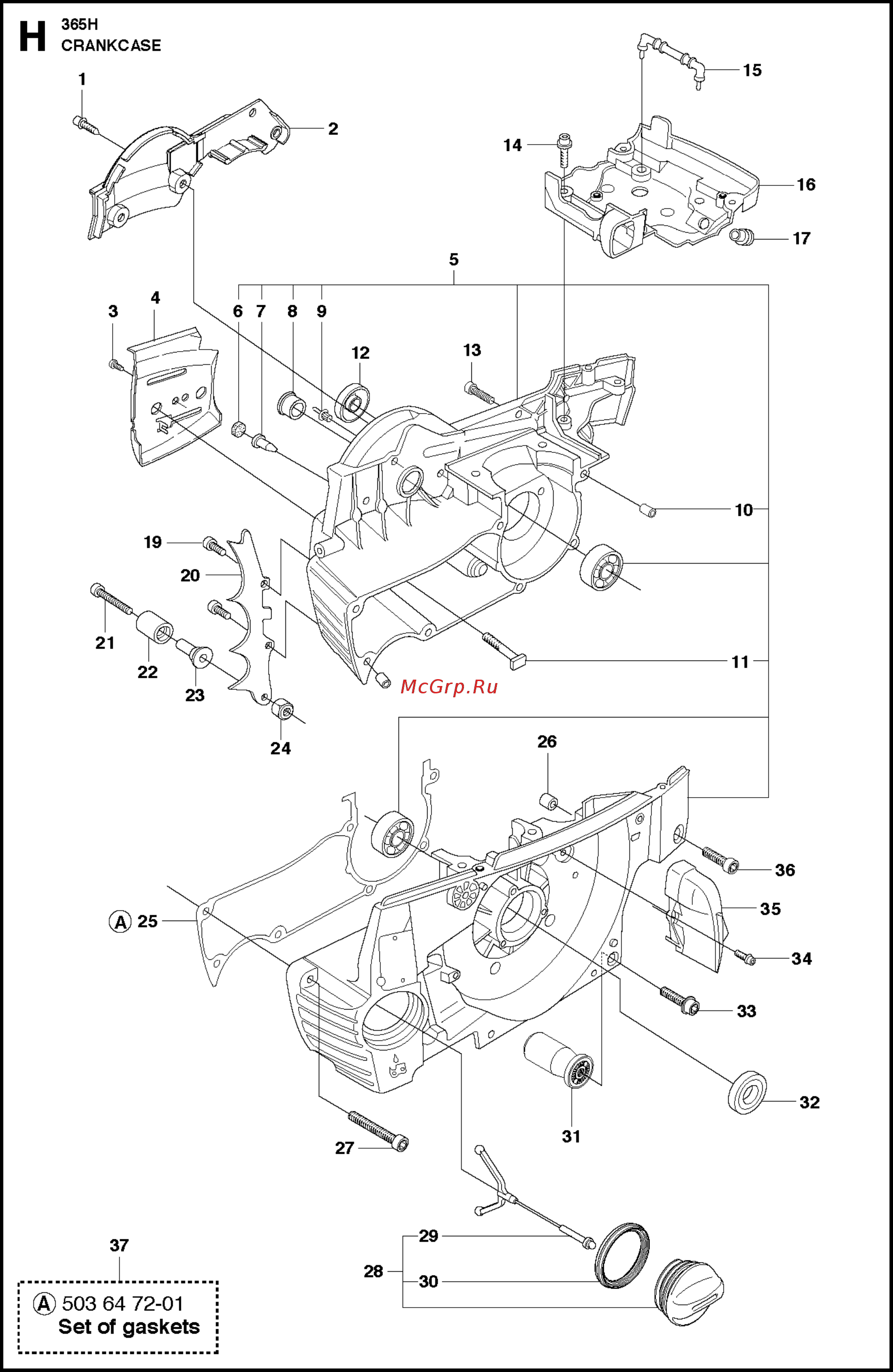 Husqvarna 365H (9650779-18) Инструкция по эксплуатации онлайн [14/32] 326183