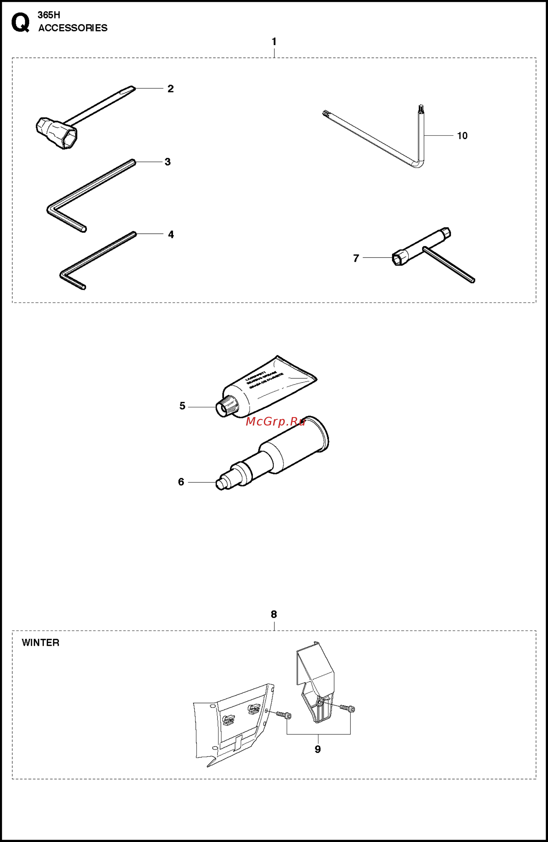 Husqvarna 365H (9650779-18) Инструкция по эксплуатации онлайн [2/32] 326183