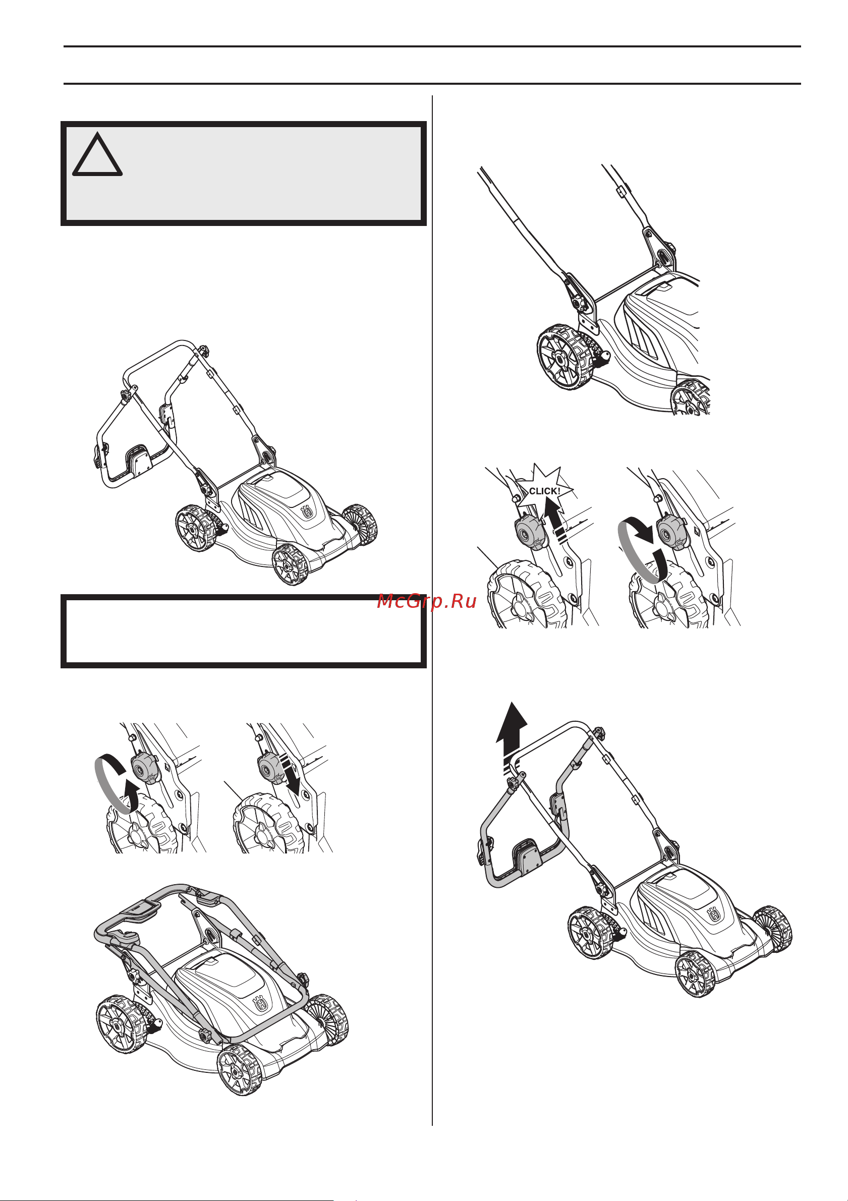 Husqvarna LC 141Li (9676284-01) [27/232] Kokkupanek ja reguleerimine