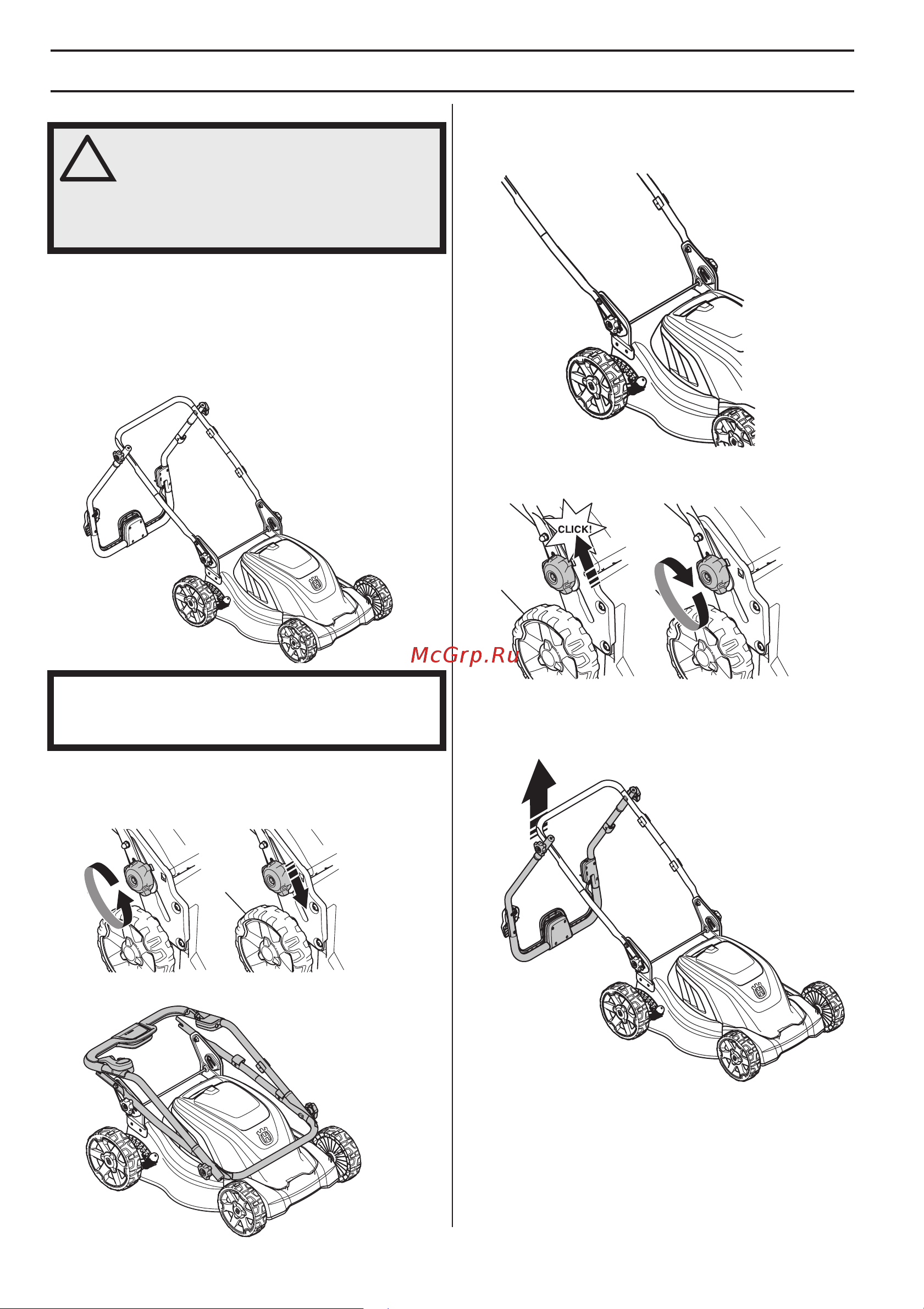 Husqvarna LC 141Li (9676284-01) [46/232] Montavimas ir reguliavimas