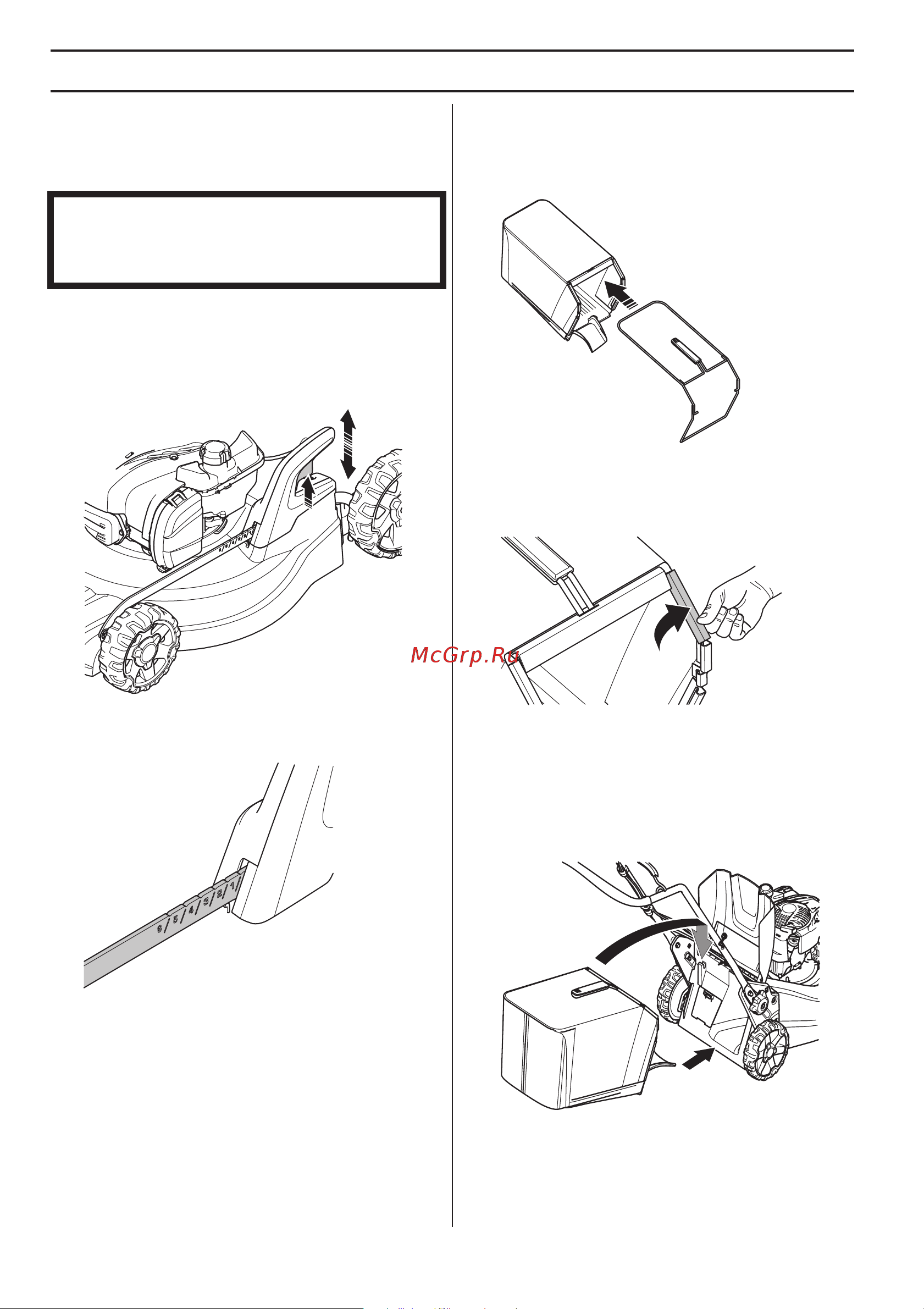 Husqvarna LC253S 9670693-01 [112/212] Височина на рязане
